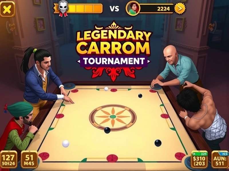 Legendary Carrom War Gameplay Screenshot